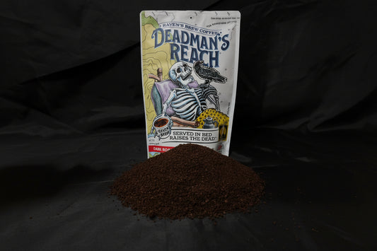 Deadman’s Reach® Organic Dark Roast – 3 oz Ground Coffee Sample