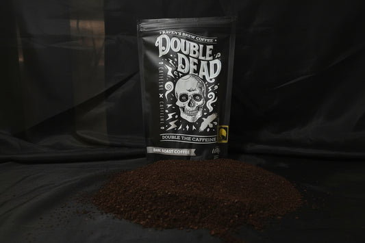 Double Dead® Dark Roast – 3 oz Ground Coffee Sample