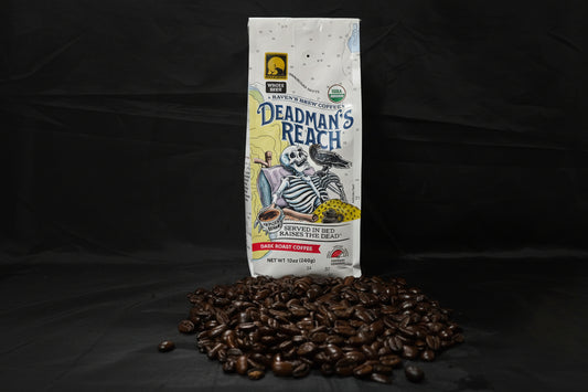 Deadman’s Reach® Organic Dark Roast – Whole Bean 12 oz