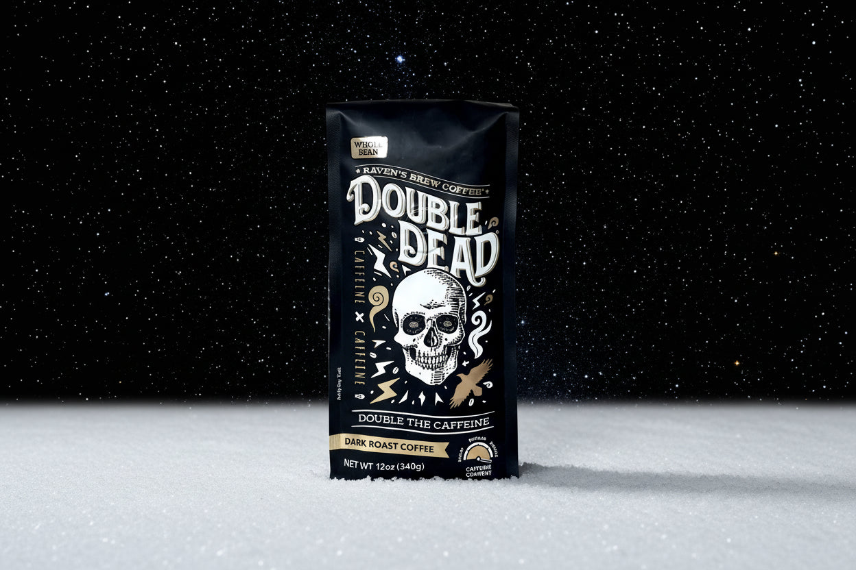 Double Dead® Dark Roast – Whole Bean 12 oz