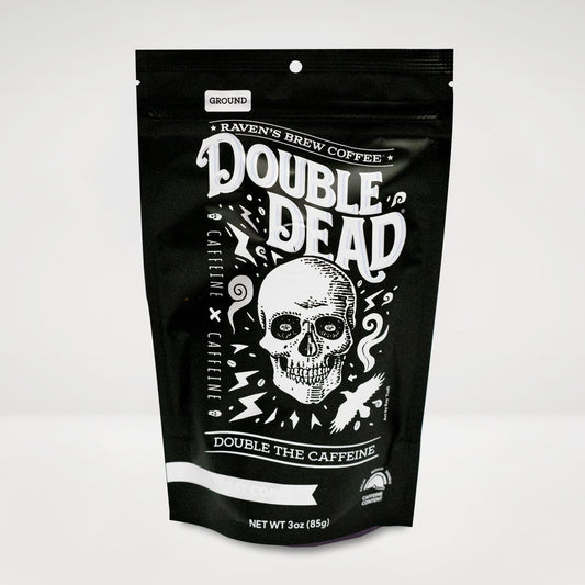 Double Dead® Dark Roast – 3 oz Ground Coffee Sample