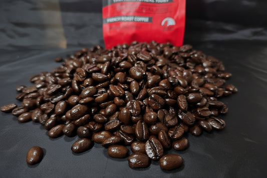 Ebony Pearls® Organic French Roast – Whole Bean 12 oz