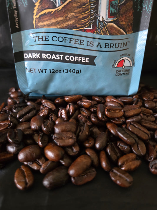 Bruin Blend® Organic Dark Roast – Whole Bean 12 oz