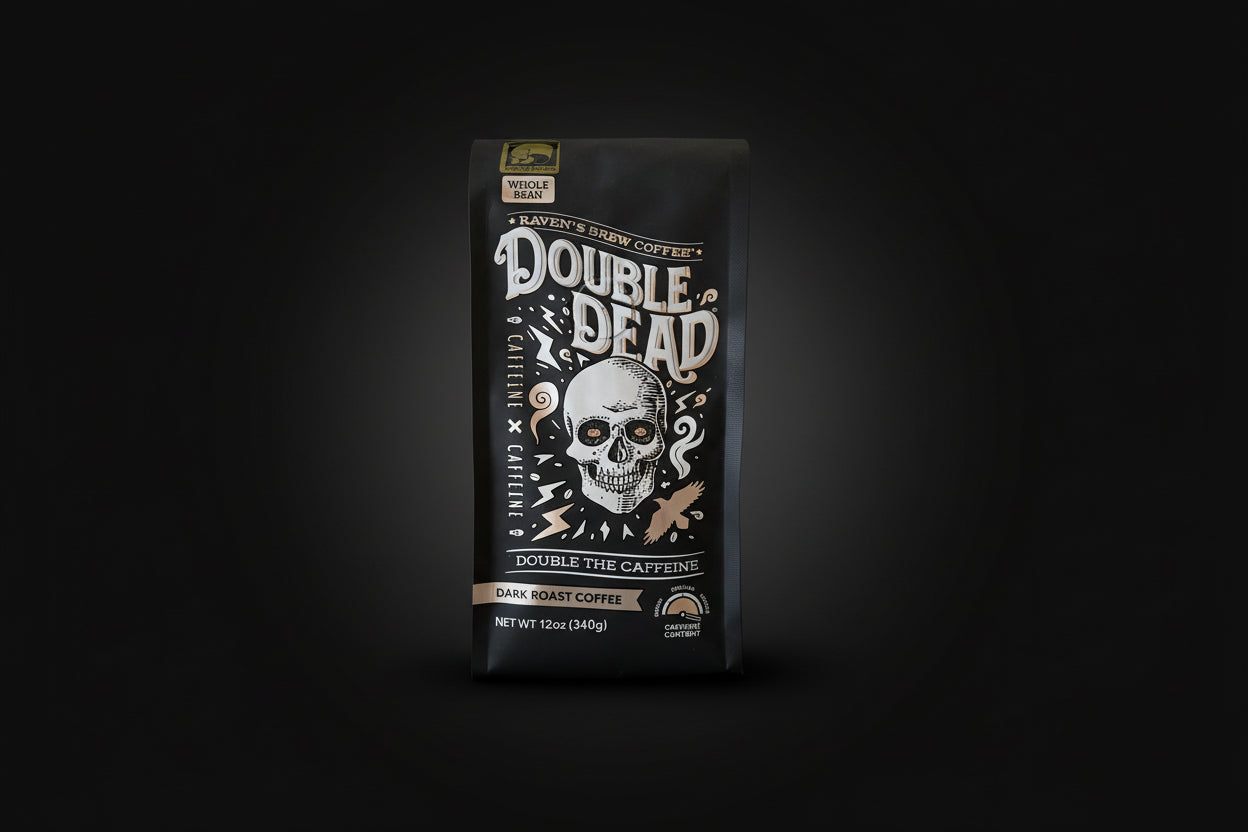 Double Dead® Dark Roast – Whole Bean 12 oz